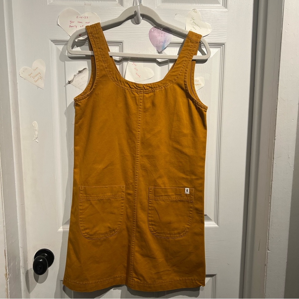 Cotapaxi Mercado Mustard Yellow Sleeveless Dress XS